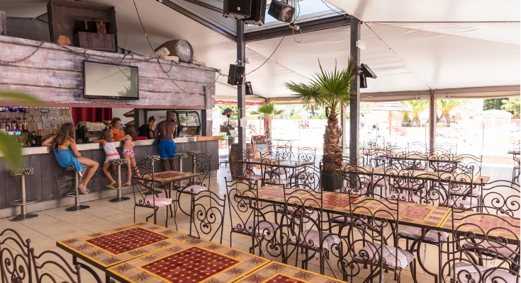 Bar du camping L'Oasis Palavasienne