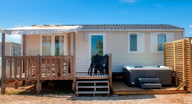 Mobil-home Ultimate avec jacuzzi privatif