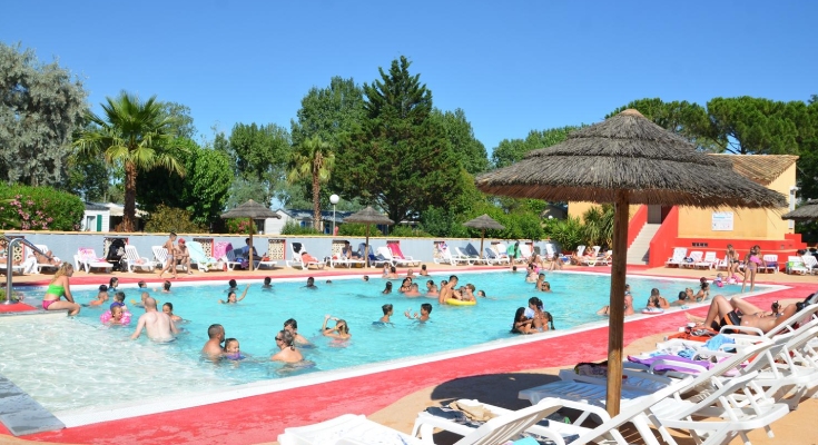 Piscine du camping &agrave; Lattes