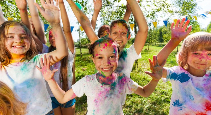 Color run au club enfants