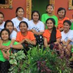 Groupe d'enfants de l'association Anak à Bali