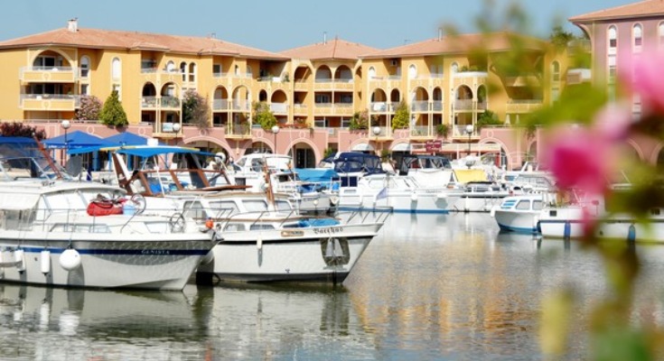Vue sur Port Ariane &agrave; Lattes