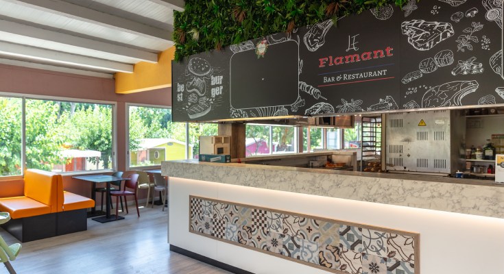 Retsaurant du camping L'Oasis Palavasienne