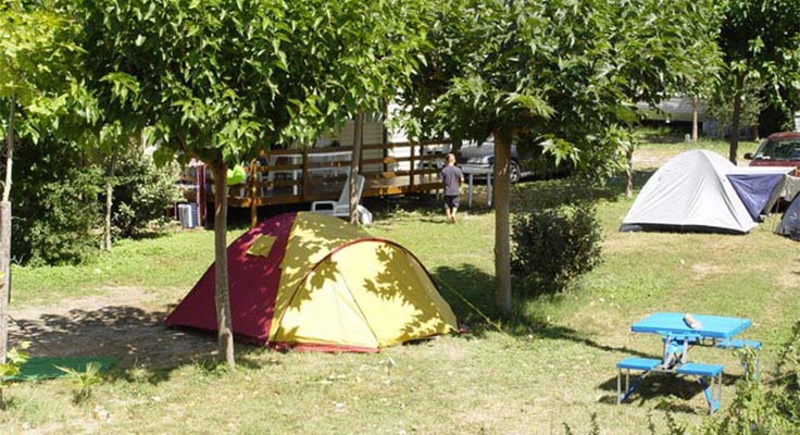 Emplacement de camping