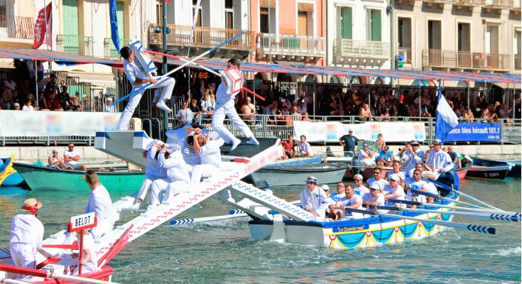 Les joutes : une tradition de Palavas-les-Flots
